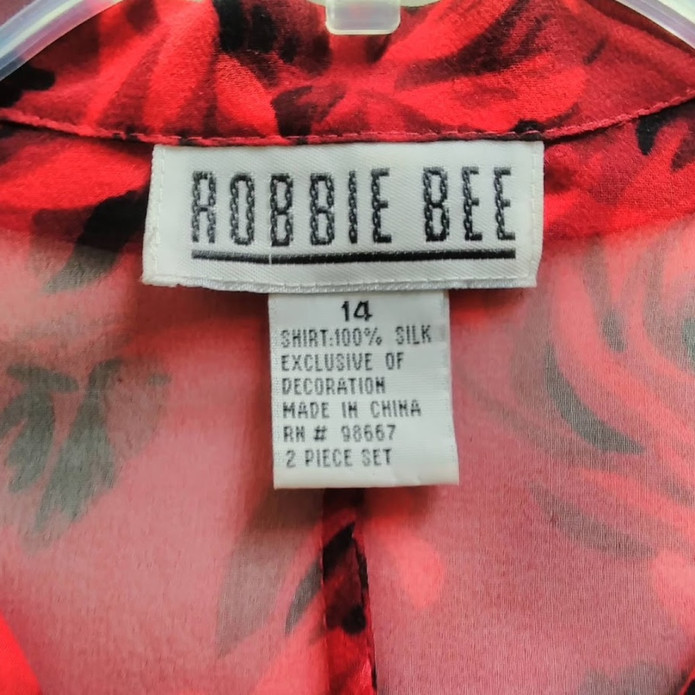Vintage Robbie Bee Silk jacket and dress - Picture 4 of 8